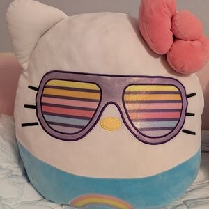 Hello Kitty Plush with Pink Bow